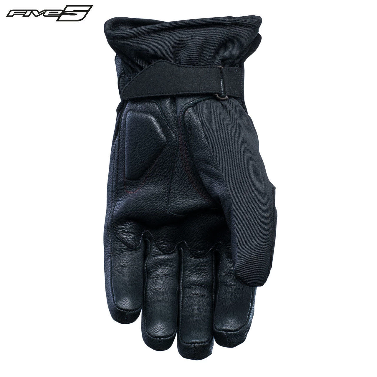 Five Gloves Five MILANO Black Waterproof & Thinsulate 180g Mid Season Motorbike Gloves