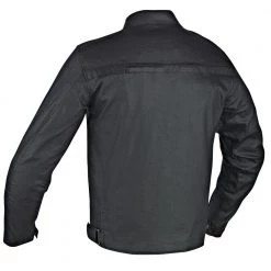 IXON SUBURB Black Wax Cotton Waterproof Motorcycle/Scooter CE Bomber Jacket Ixon Clothing