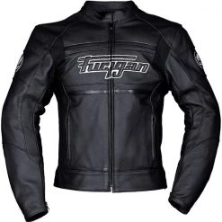 Furygan Clothing FURYGAN HOUSTON AMO 2 Black Motorcycle Strong Leather Sports/Touring Jacket