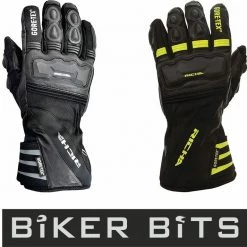 RICHA Cold Protect Gore-Tex Waterproof Tri-Fleece Winter Motorcycle Gloves