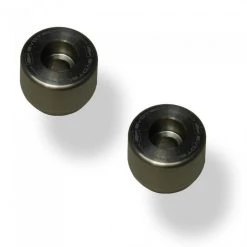 BMW R 1200 RS / R 1200 R SILVER Bar Ends 2015+ By Evotech Performance