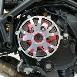 DUCATI Streetfighter 1098 CLUTH Cover SILVER 2009 Onwards By Evotech Performance