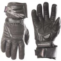 RST Clothing RST MADISON II Ladies Black Perforated Leather Motorcycle/Scooter Gloves