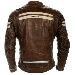RICHA HAWKER Cognac/Grey Motorcycle/Cruiser/Retro/Vintage/Scooter Leather Jacket