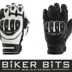 RST Clothing RST Tractech Evo CE Approved Short Cuff Leather Motorcycle Sports Gloves