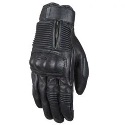 Furygan Clothing FURYGAN JAMES D30 CE Armour Black Leather Motorcycle/Cruiser/Retro Short Gloves
