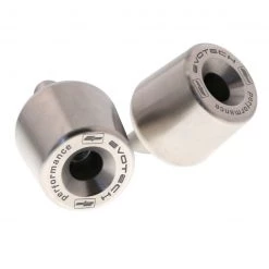 Evotech Performance KTM 790 Duke SILVER Bar Ends Weights 2018 Onwards