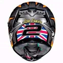 X-Lite X803 CAMIER Scratched Chrome FREE Dark Visor 2018 Motorbike 802RR Helmet