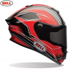 25% OFF Bell Street RACE STAR TRITON Red Carbon Shell Flex Impact Liner Helmet Bell Helmets