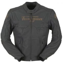 FURYGAN FURY SHERMAN Black Leather Motorbike Sports Jacket CE As PPE