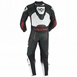 IXON STARBURST 2.0 Black/White/Ducati Red Leather Motorbike 1PC Racing Suit Ixon Clothing