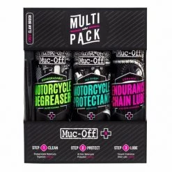 Oxford Products Muc-Off Bike Care Motorbike Degreaser/Chain Lube/Protectant Kit XMAS Value Pack