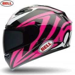 Bell Helmets BELL Street Qualifier With 'Reactolite Visor' DLX Impulse Pink Motorbike Helmet