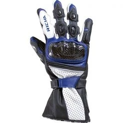 Richa Clothing RICHA RAVINE Cheap Leather Sports Vented Motorbike Racing Carbon Knuckle Gloves
