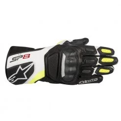 Alpinestars Gloves 10% OFF ALPINESTARS SP-8 V2 Motorbike Leather Sports SP8 Gloves