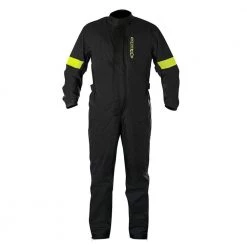 Alpinestars Casual 10% Off ALPINESTARS Hurricane Rain Suit Black 1PC 100% Waterproof With Bum Bag