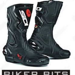 Sidi Boots Sidi Cobra Black Motorbike/Motorcycle Sport Boots 12/47