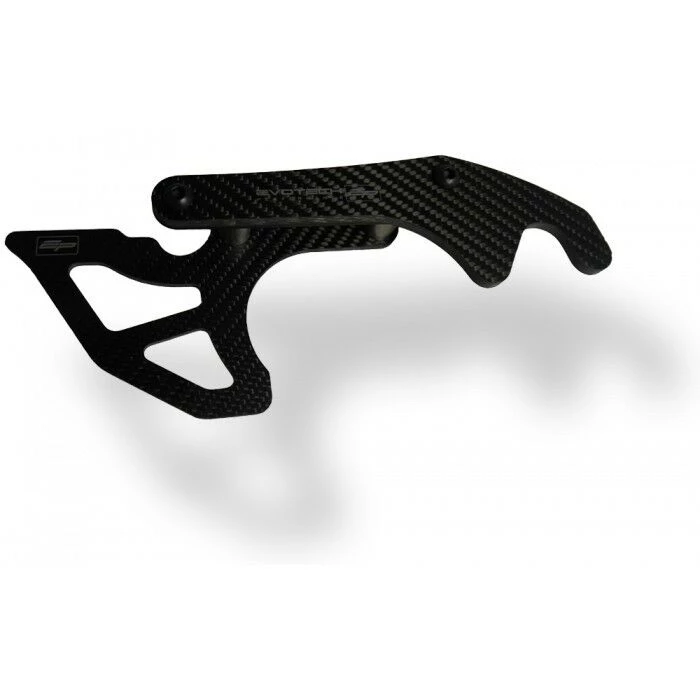 YAMAHA MT-10 2016+ Carbon Toe Guard Paddock Stand Plates By Evotech Performance