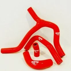 CV4 RADIATOR HOSE 4 PIECE Y KIT HONDA CRF450 2013-14 Ci Sport