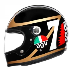 AGV Helmets AGV X3000 Modern 2019 Retro Legends Bullitt Motorcycle Helmet