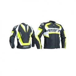 RST Clothing RST TRACTECH EVO R Yellow Textile Race Hump Sports Motorbike CE Approved Jacket