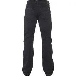 Furygan Clothing FURYGAN Motorbike Denim Aramid Abrasion Jeans 01 Black Trousers D30 Knee Armour