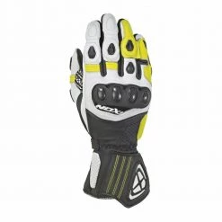 Ixon Clothing IXON RS TILT 2018+ Motorcycle Leather Racing Gloves Carbon Knuckles CE Level 1