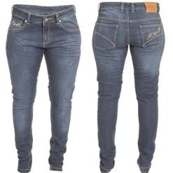 RST LADIES Skinny Fit BLUE 2225 ARAMID Denim Armour Jeans For Motorbikes