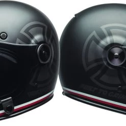 BELL BULLITT SE INDEPENDENT Black Retro/Classic Motorcycle Helmet