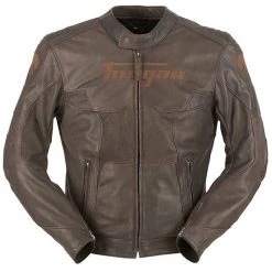 FURYGAN STUART 2019+ Soft Brown Leather CE Thermal Motorcycle Jacket D30 Armour