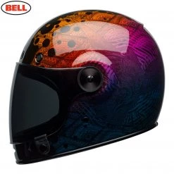Bell Helmets BELL Cruiser 2018 BULLITT SE Hart Luck Metallic Bubbles Retro Motorbike Helmet