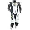 Ixon Clothing IXON STARBURST Black/White/Bright Yellow Leather Motorbike 1PC Racing Suit