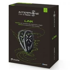 INTERPHONE LINK Twin Pack 2 Bike To Bike 300m Motorcycle Bluetooth Intercom GPS