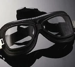Highway Hawk Red Baron Goggles/Motorcycle/Custom