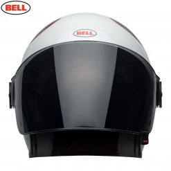 BELL Cruiser 2018 RIOT Boost White/Black/Red Open Face Motorcycle Helmet Bell Helmets