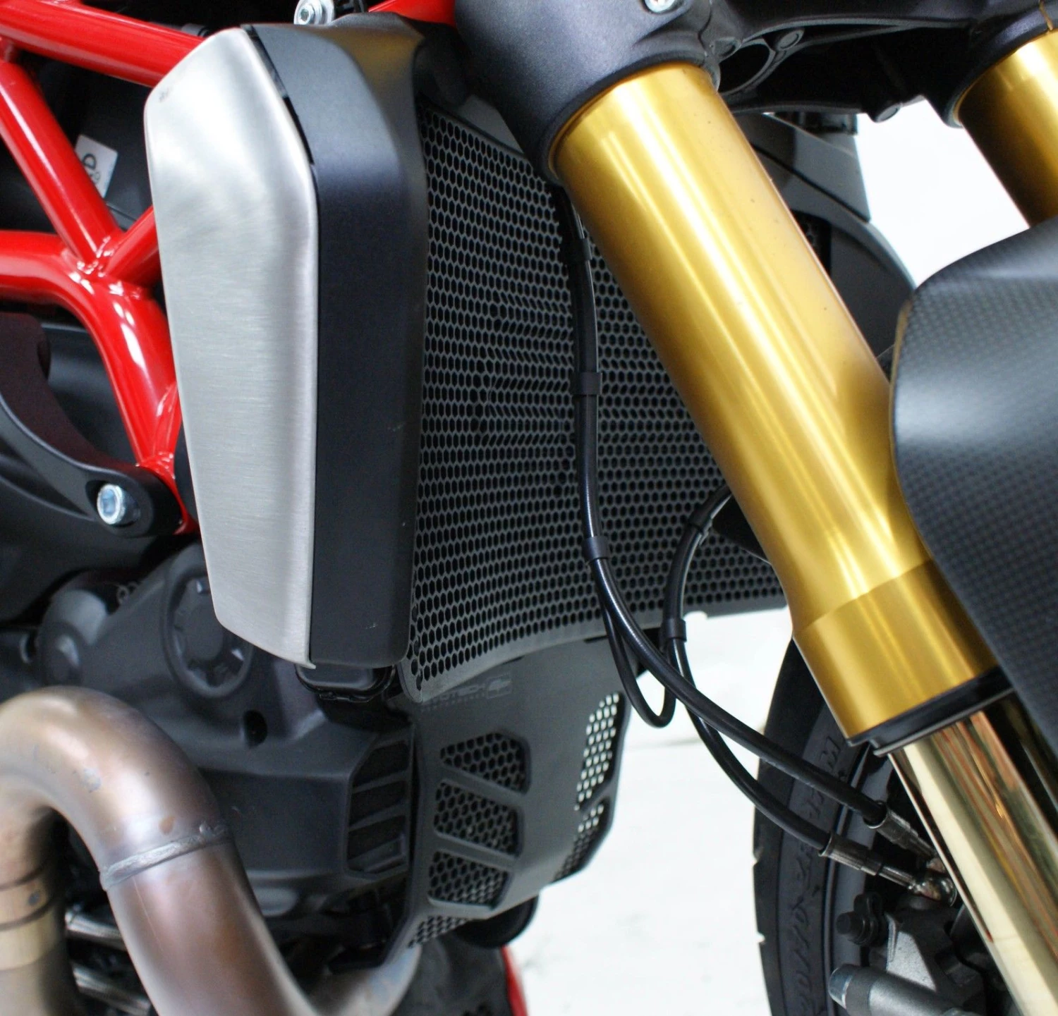 DUCATI Monster 1200 S Radiator Guard 2014 Onwards By Evotech Performance