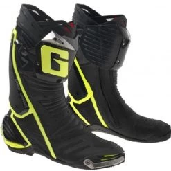 Gaerne Boots 25% OFF GAERNE GP1 Black/Yellow Motorbike Racing Sports Boots Italian/Melandri