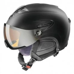 Uvex Ski Helmets UVEX 300 Visor Ski Helmet Mirrored Lenses Sunlight/Infrared Rays CE Approved S3