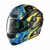 X-Lite X803 CAMIER Scratched Chrome FREE Dark Visor 2018 Motorbike 802RR Helmet