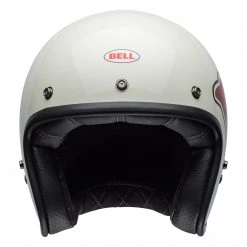 Bell Cruiser 2019 Custom 500 SE RSD WFO White/Red Retro Adult Open Face Helmet Bell Helmets