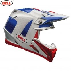 BELL Moto-9 Flex VICE Blue/Red Carbon Pro Circuit Replica Motocross MX Helmet Bell Helmets