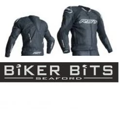 RST Clothing RST TRACTECH EVO 3 Black Motorcycle Sports CE Leather Race Hump Jacket