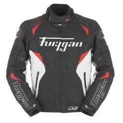 FURYGAN WIND Ducati/Honda Red/Black Textile Racing Style Motorbike Jacket