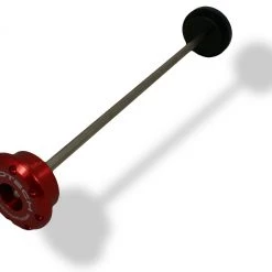 DUCATI Monster 1200 R 2016+ Rear Red Spindle Bobbins By Evotech Performance