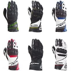 IXON RS RALLYE HP Motorcycle Leather Racing Gloves PPE Cat 2. CE Certified