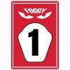 BikeTek Bike-It CARL FOGARTY FOGGY Number 1 Ducati Aluminium Parking Sign Other Items