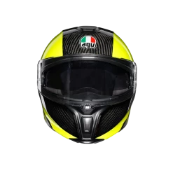 AGV SPORTS MODULAR CARBON Flip Front Up Touring Motorcycle Helmet 1295 Grams AGV Helmets