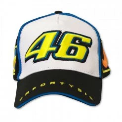 Valentino Rossi 46 The Doctor MotoGP Yellow Paddock Cap Baseball Hat VR46 VR46 Clothing