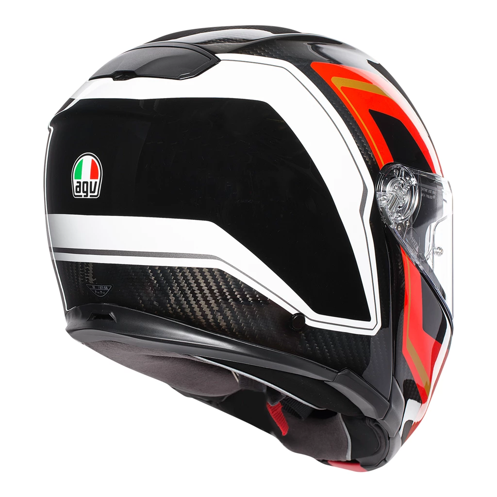AGV SPORTS MODULAR CARBON Flip Front Up Touring Motorcycle Helmet 1295 Grams AGV Helmets