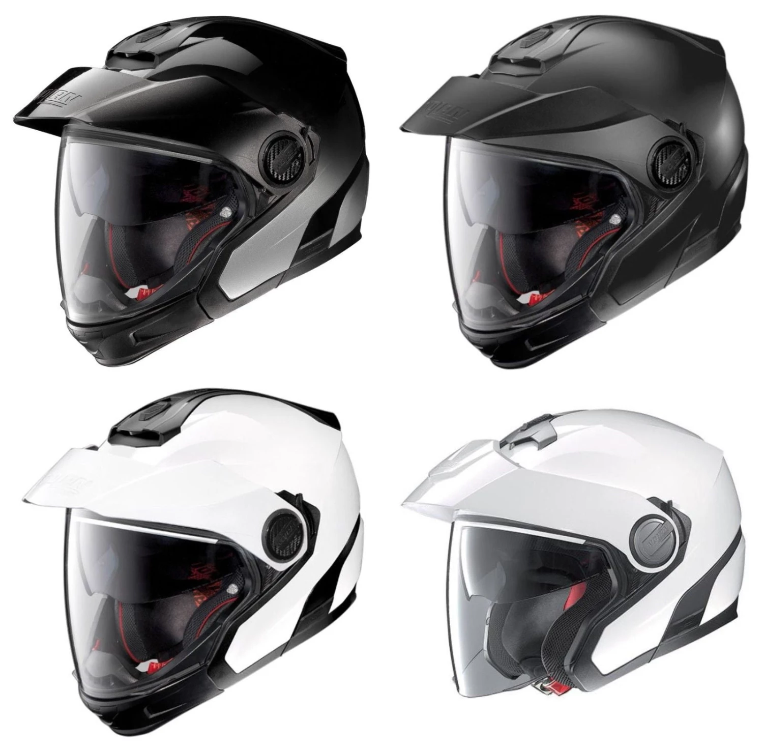 NOLAN N40-5 GT Crossover Scooter/Motorbike Ultrawide Visor Remove Chinbar Helmet